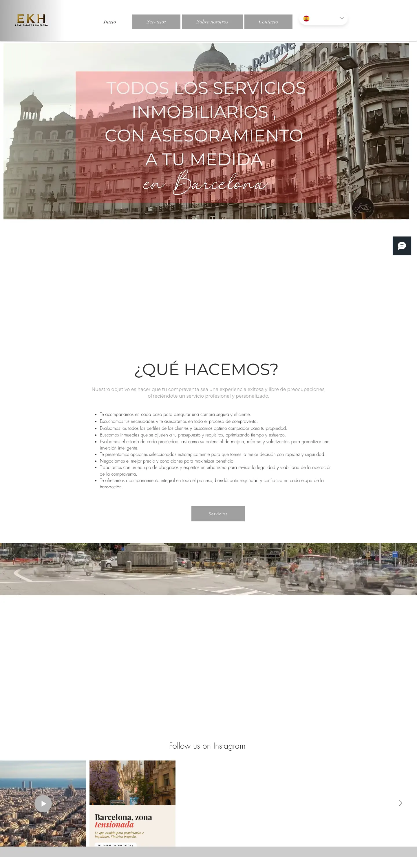 Captura de EKH Real Estate